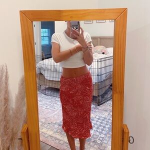 Ann Taylor midi skirt